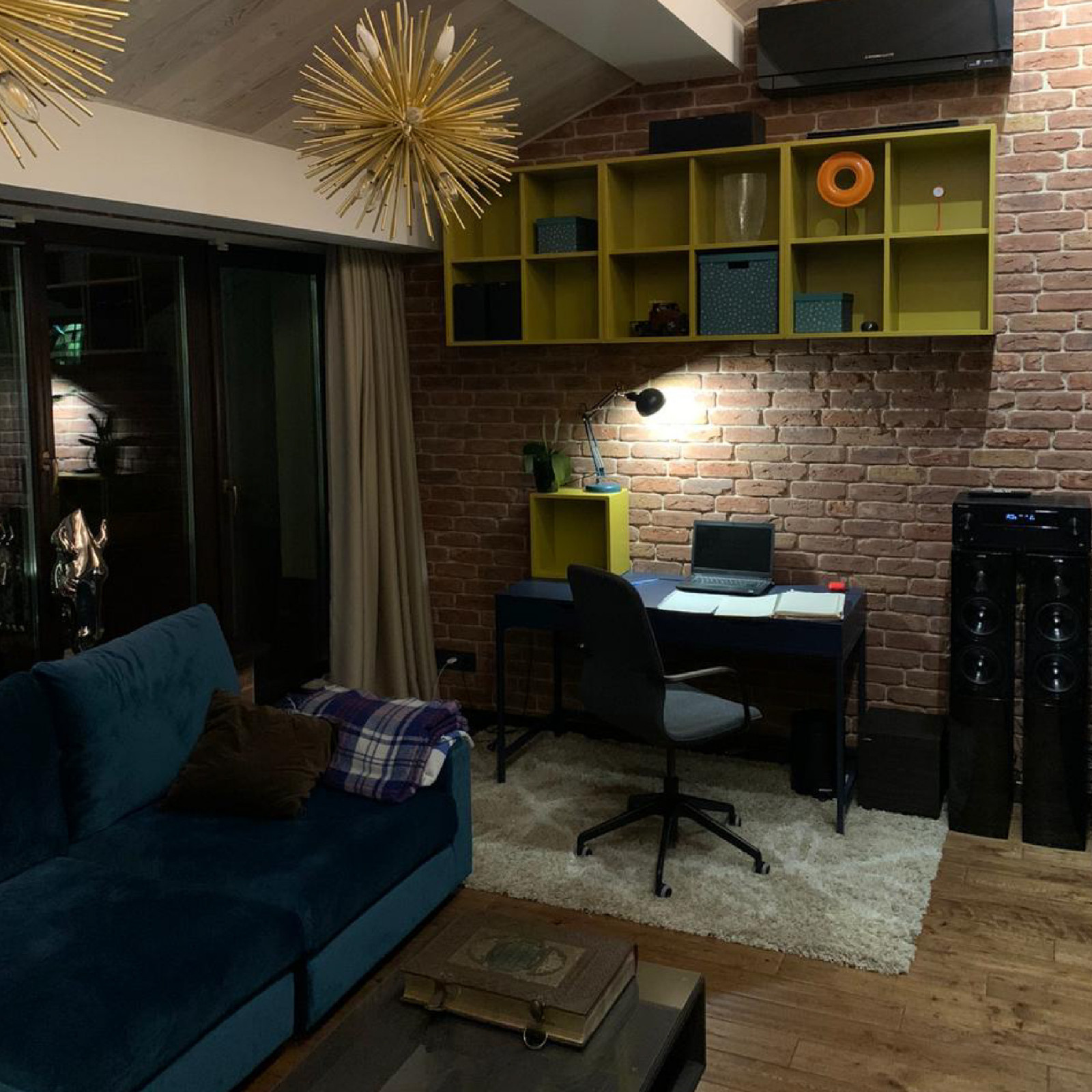 Квартира с характером! Брутально, выдержано, стильно.