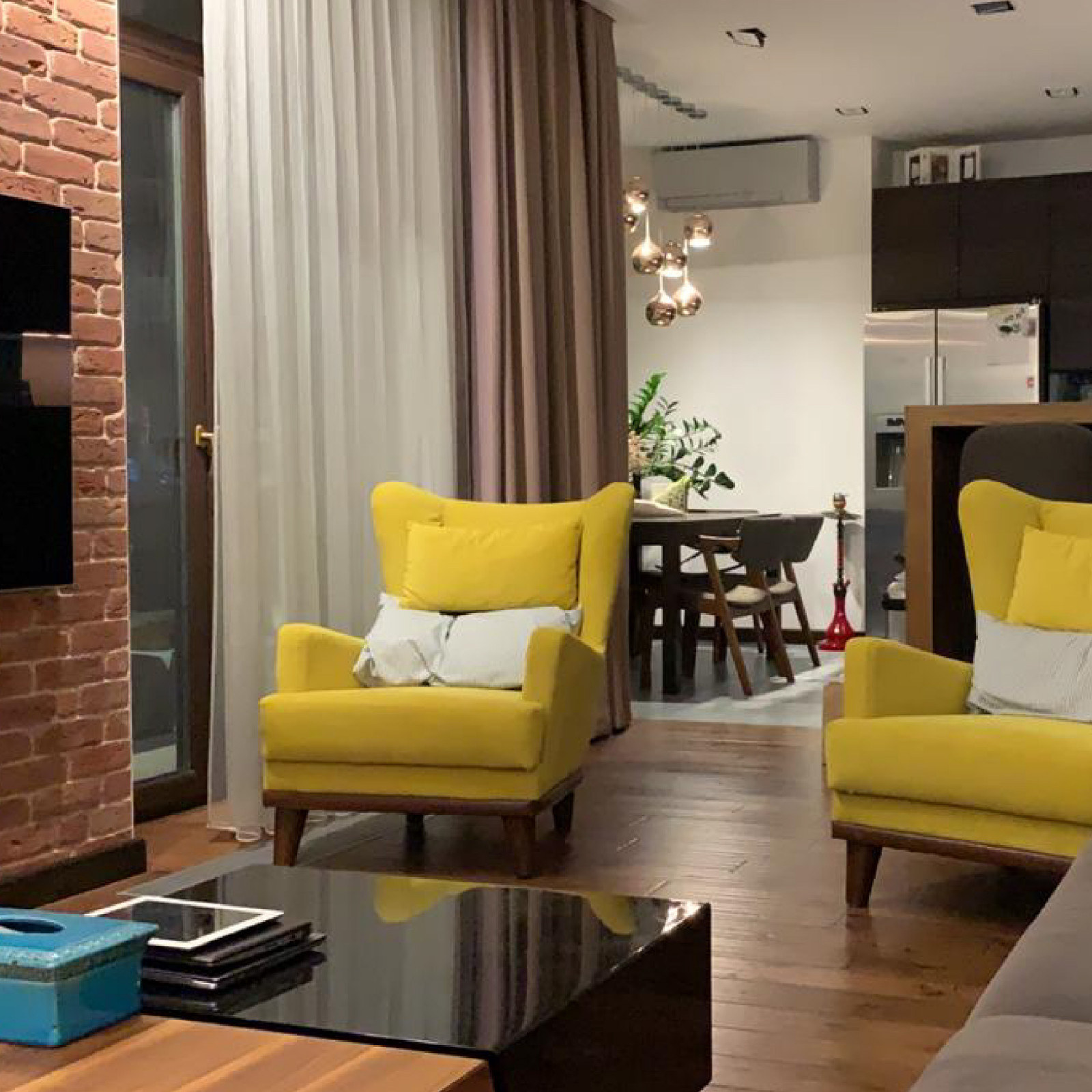 Квартира с характером! Брутально, выдержано, стильно.