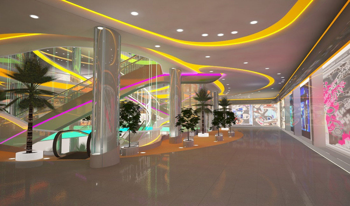Einkaufszentrum in Moskau