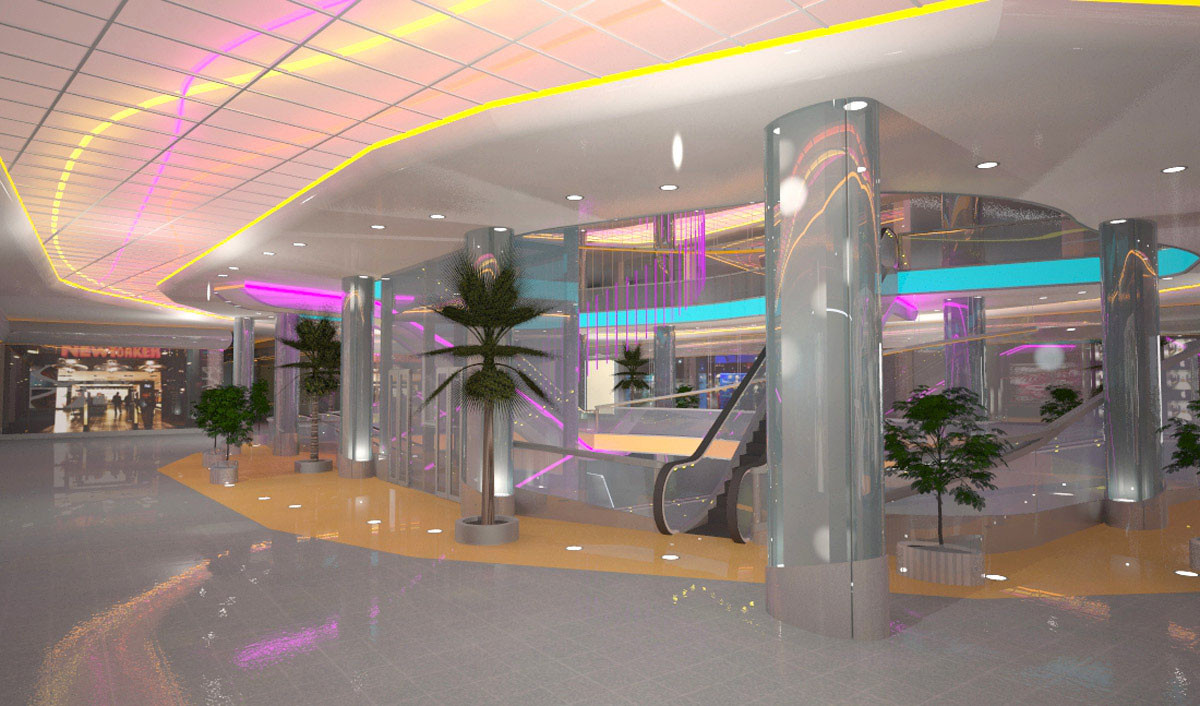 Einkaufszentrum in Moskau