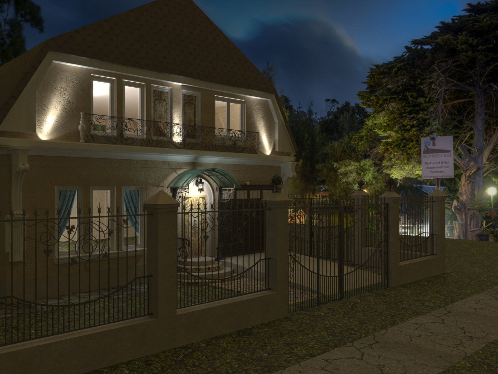 Bright farmhouse