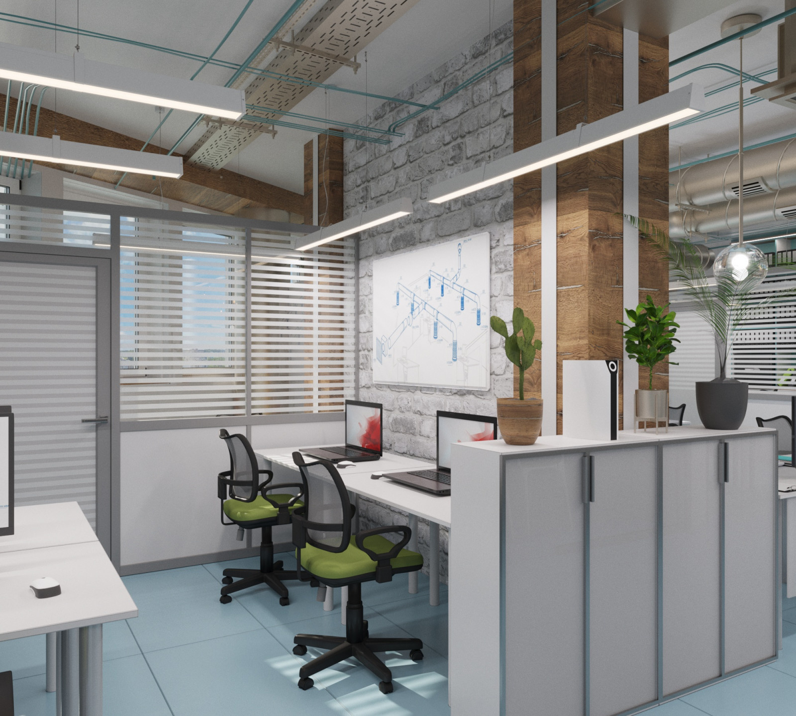 Office interior