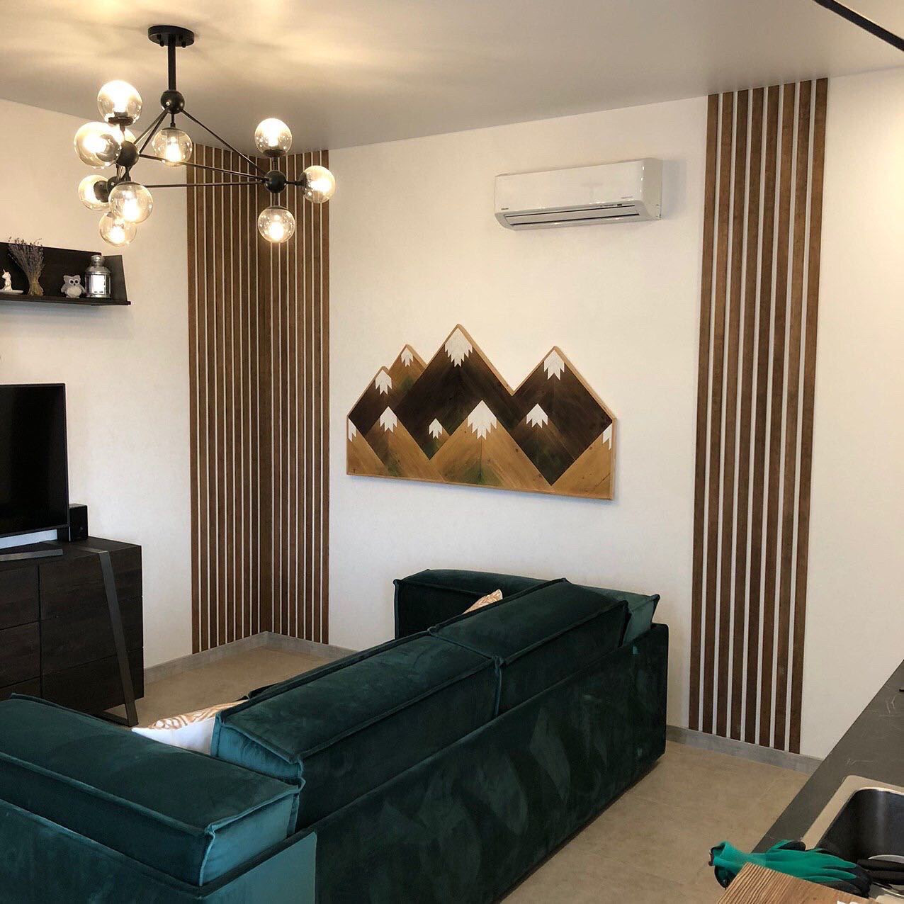 Декоративные панно и ширмы в скандинавском стиле