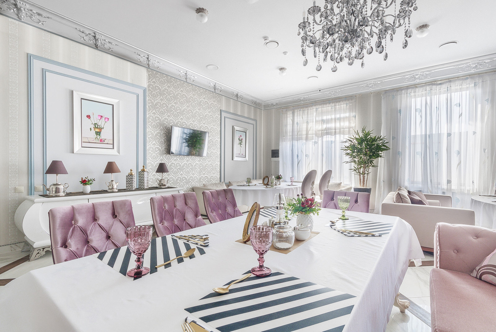 Бутик-отель "Villa Italia". Часть 3. Банкетные залы