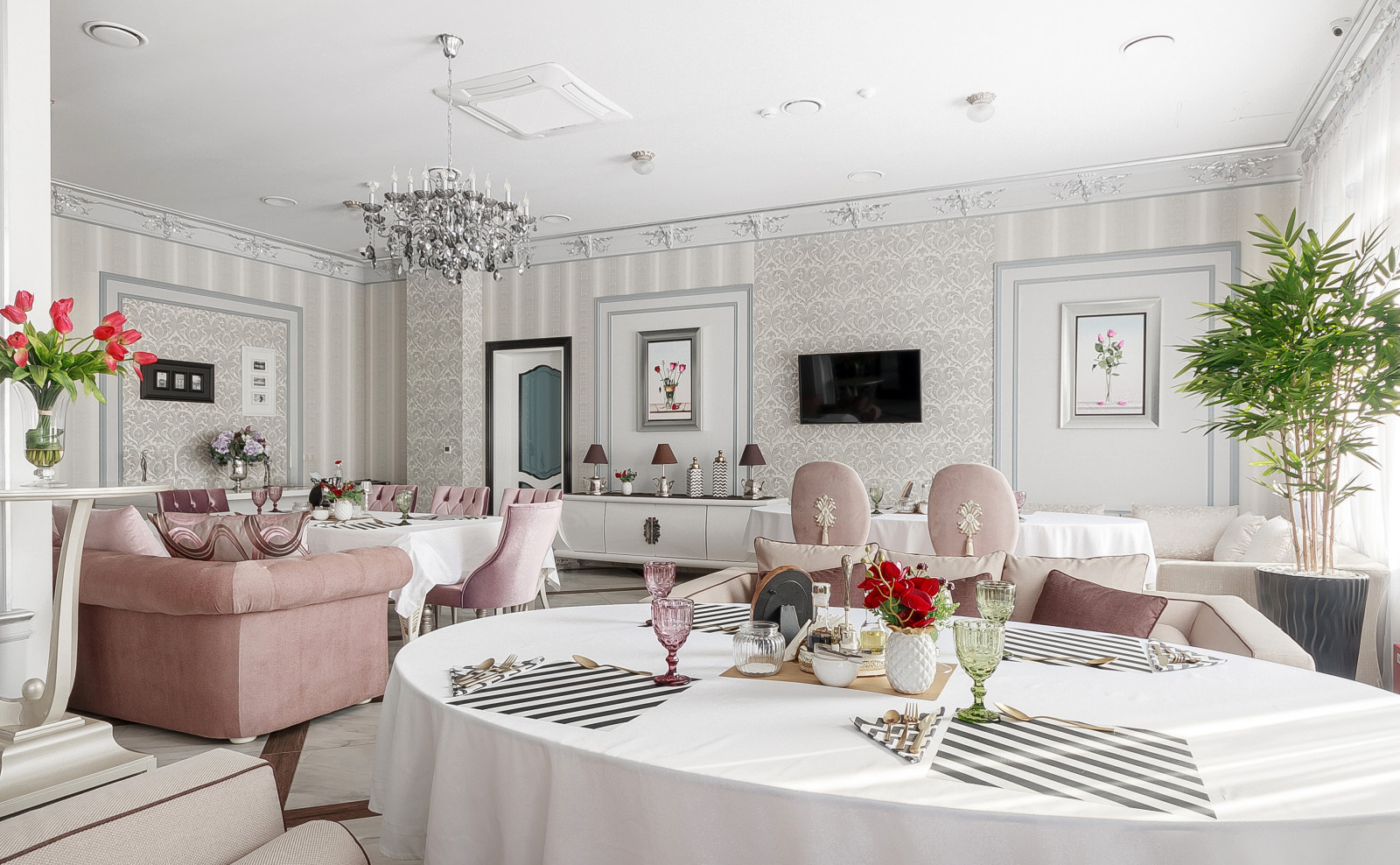 Бутик-отель "Villa Italia". Часть 3. Банкетные залы