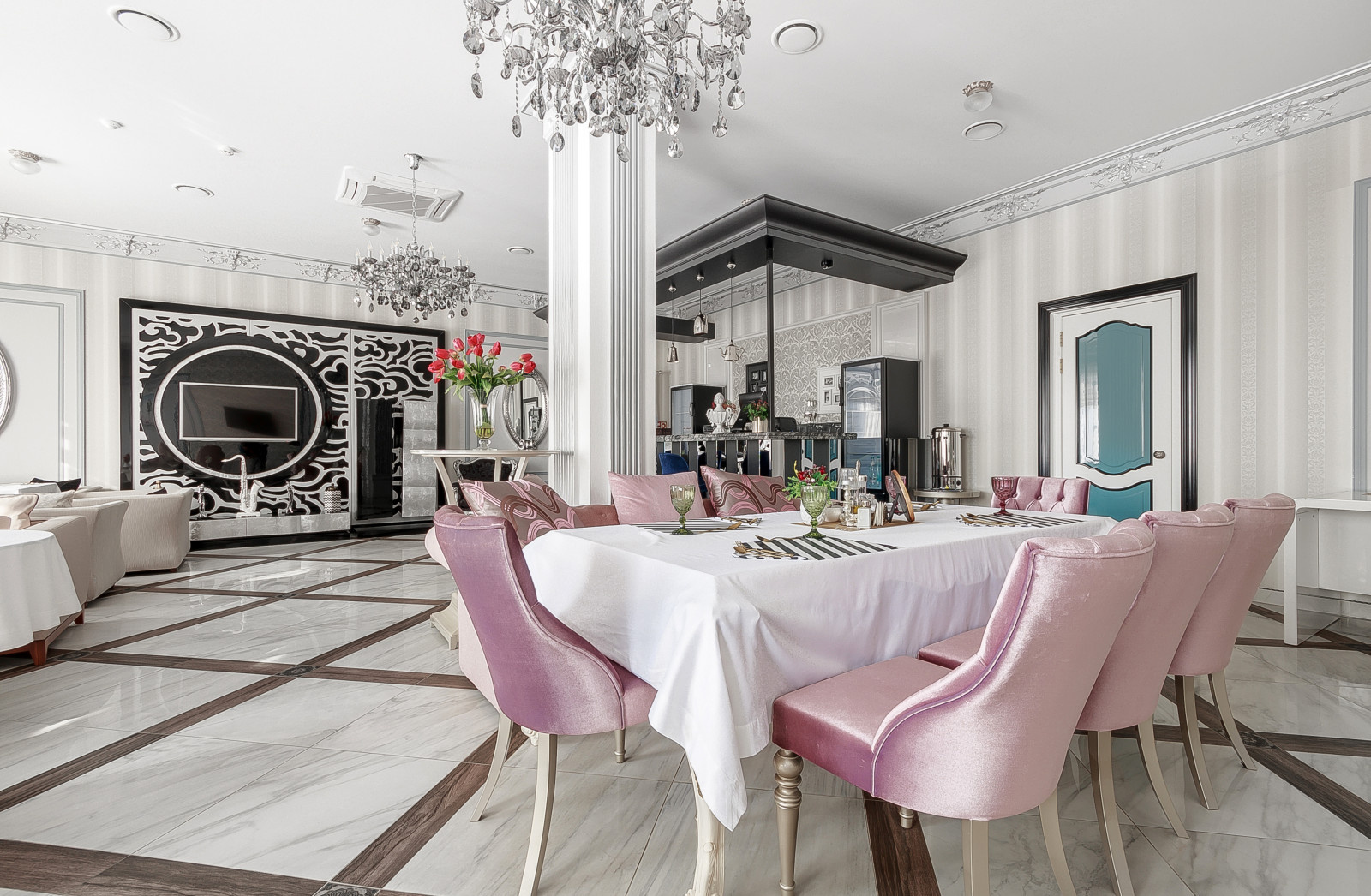 Бутик-отель "Villa Italia". Часть 3. Банкетные залы