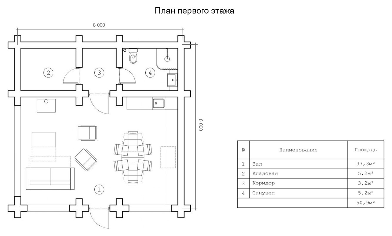 Баня Ветеран планировка