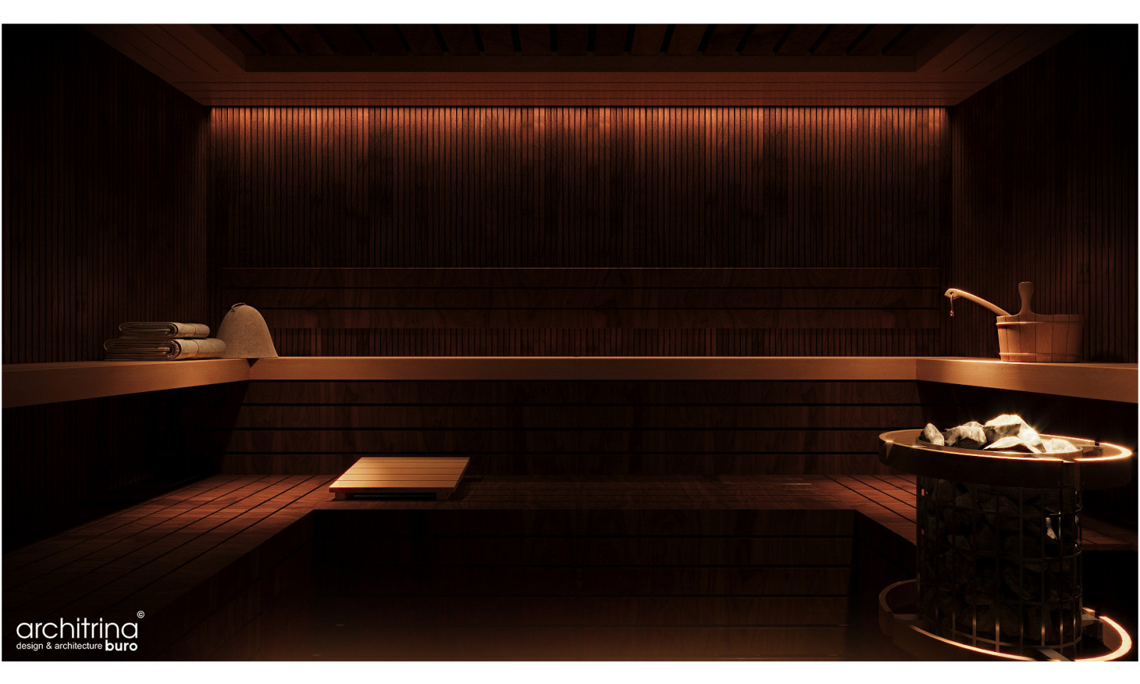 Обложка проекта: Проект зоны спа и сауны