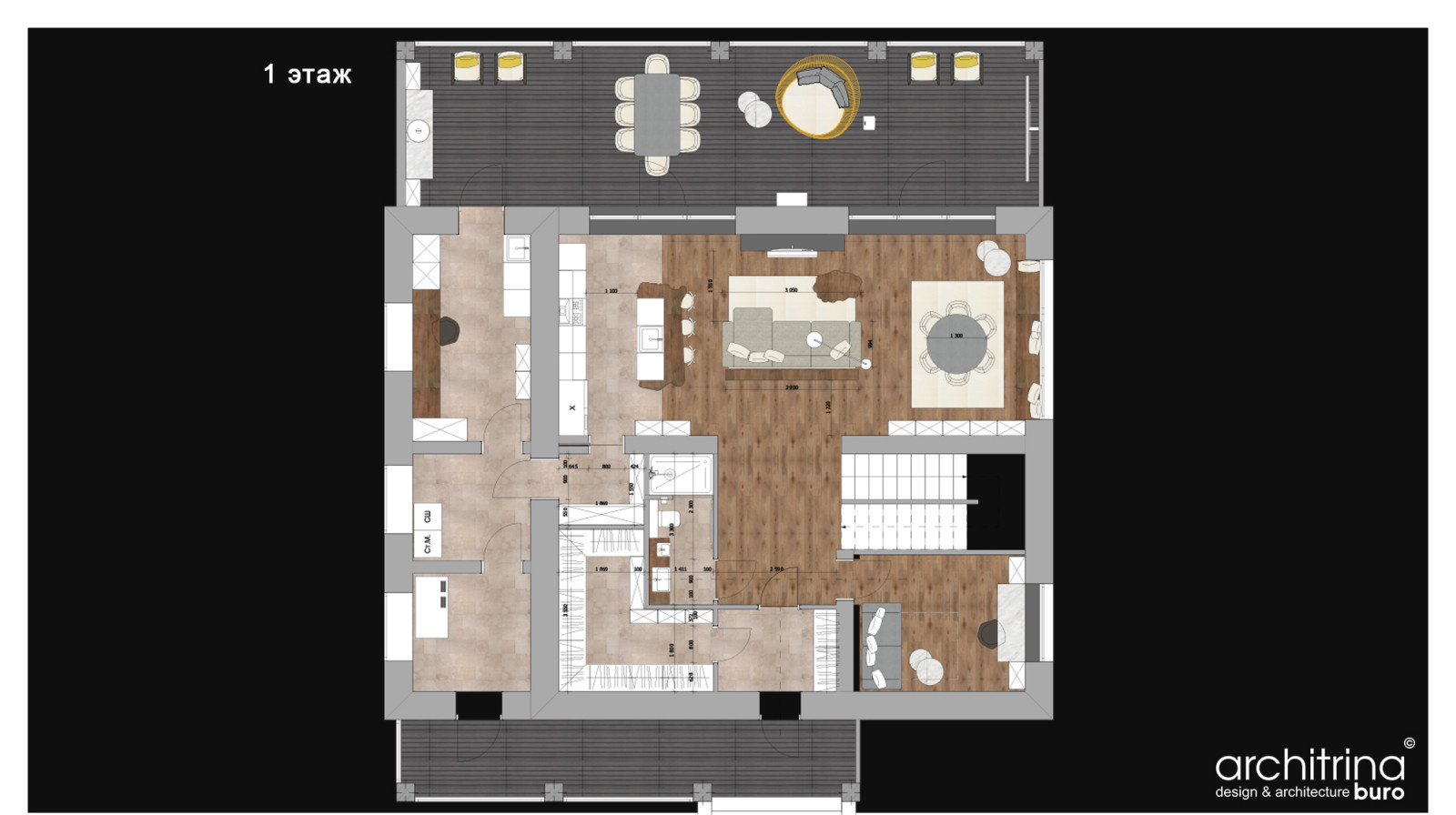 Проект частного жилого дома