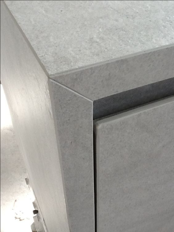 Столешницы из керамогранита клееные