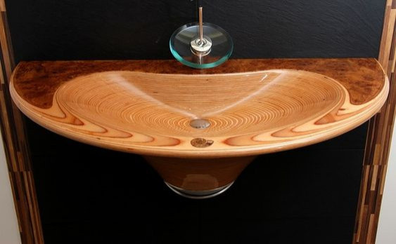 Деревянные раковины, мойки, ванны