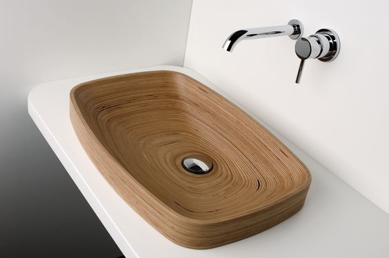 Деревянные раковины, мойки, ванны