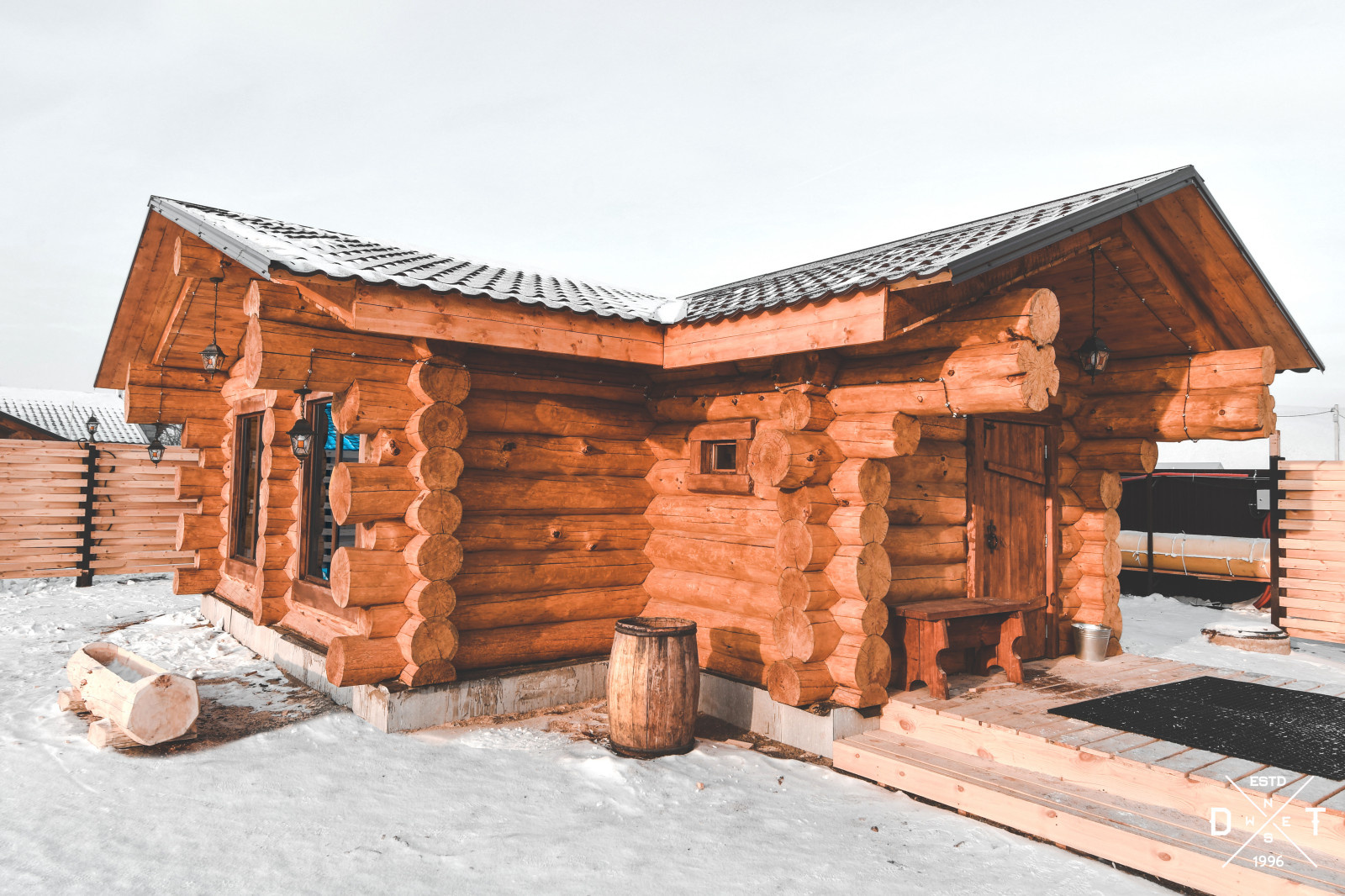 Баня Бобры Витражная