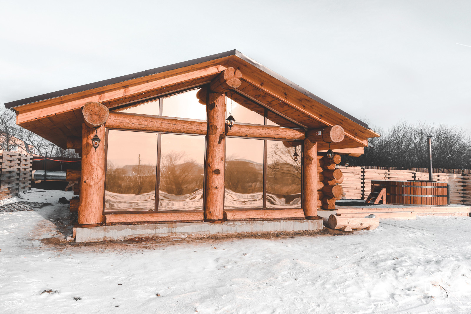Баня Бобры Post&Beam