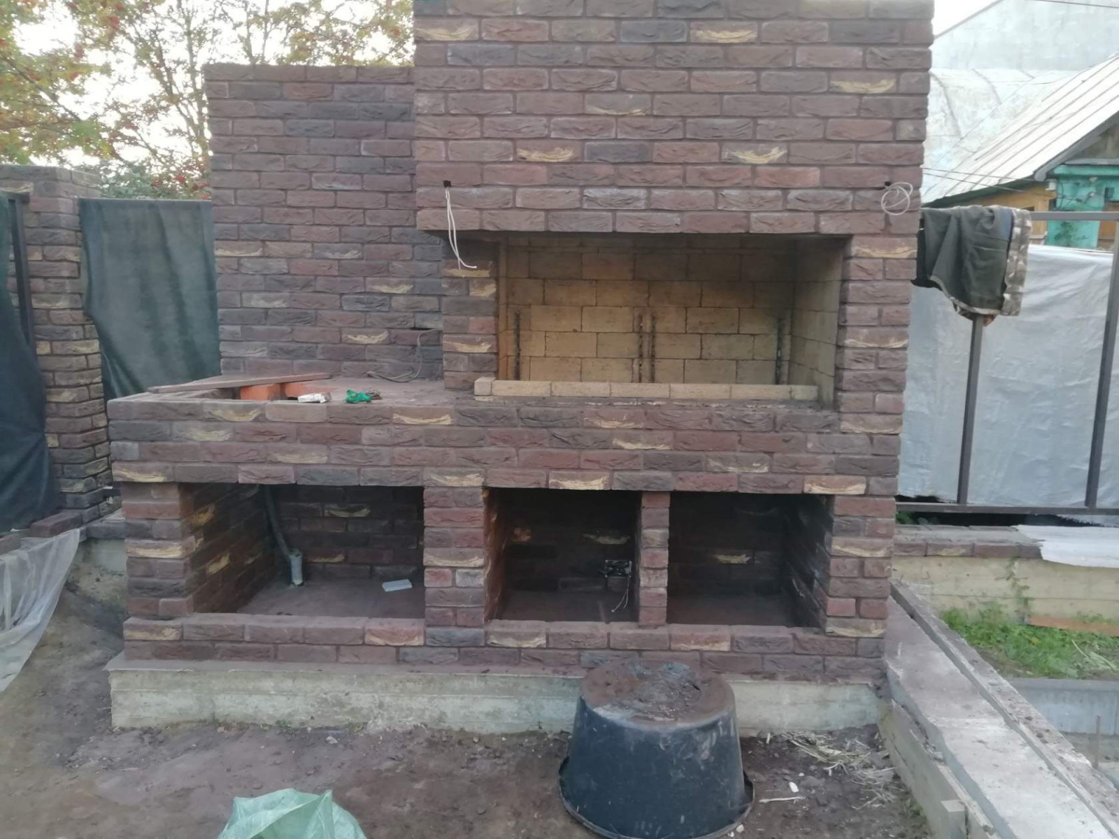 Печи и беседки