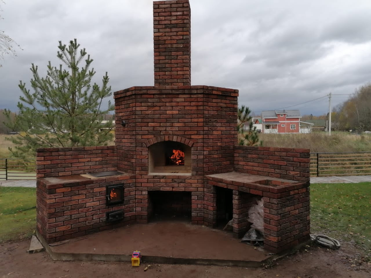 Печи и беседки