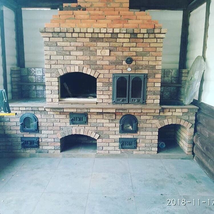 Печи и беседки