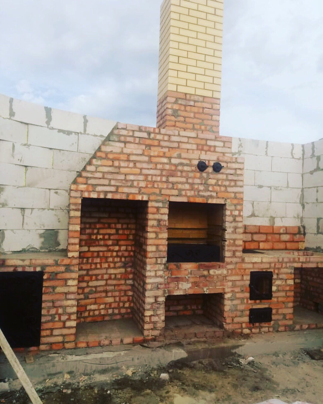 Печи и беседки