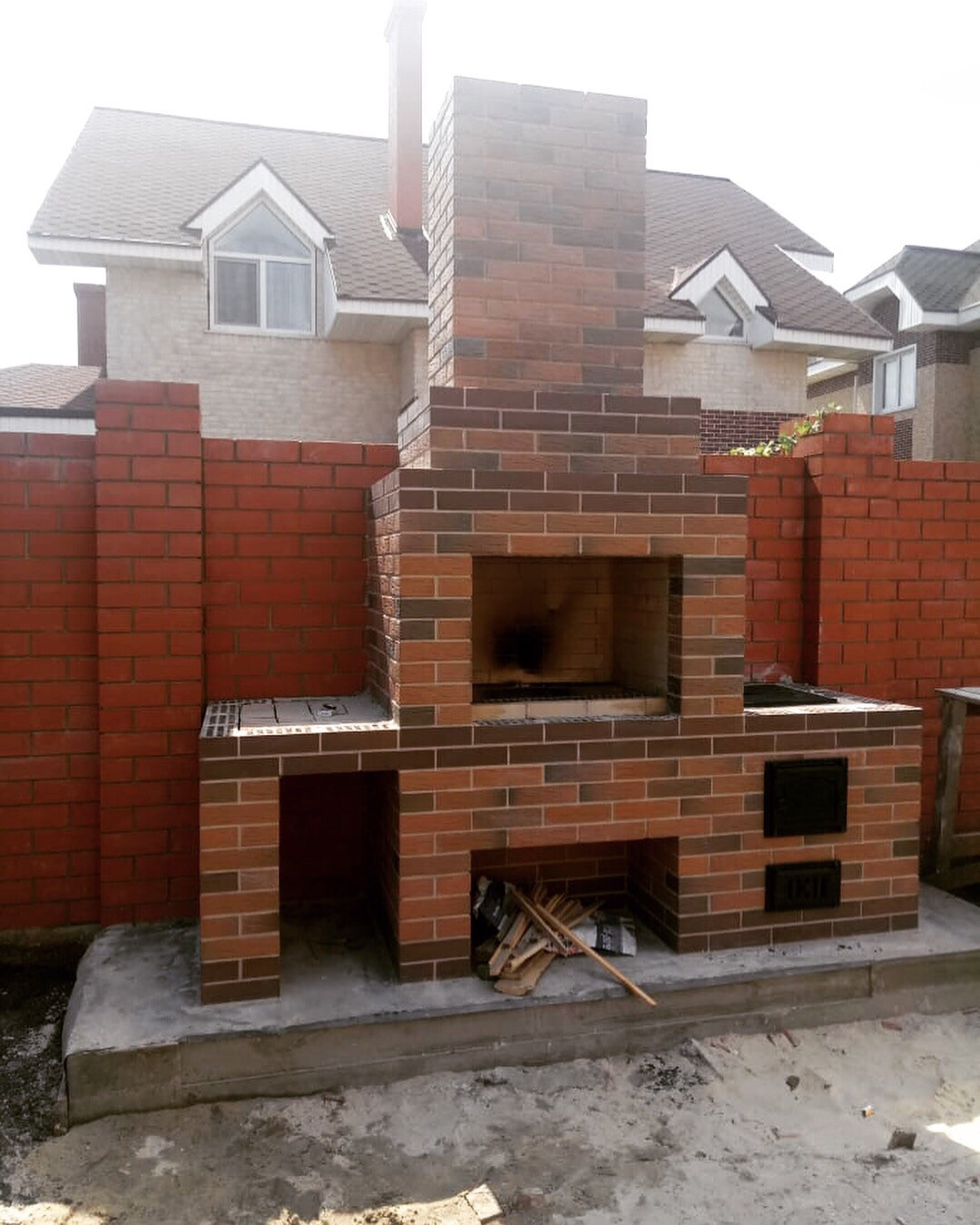 Печи и беседки