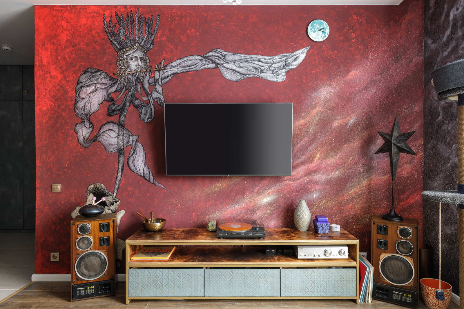 «Нарисованный дом» или Handmade interior