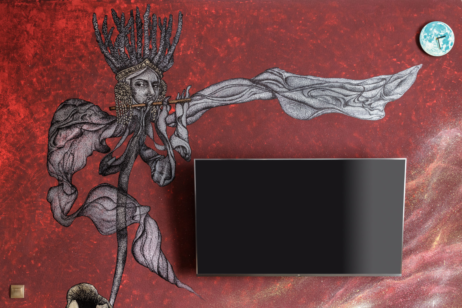 «Нарисованный дом» или Handmade interior