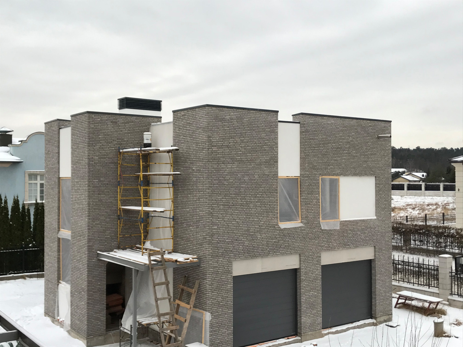 Фасад дома в КП Park Ville