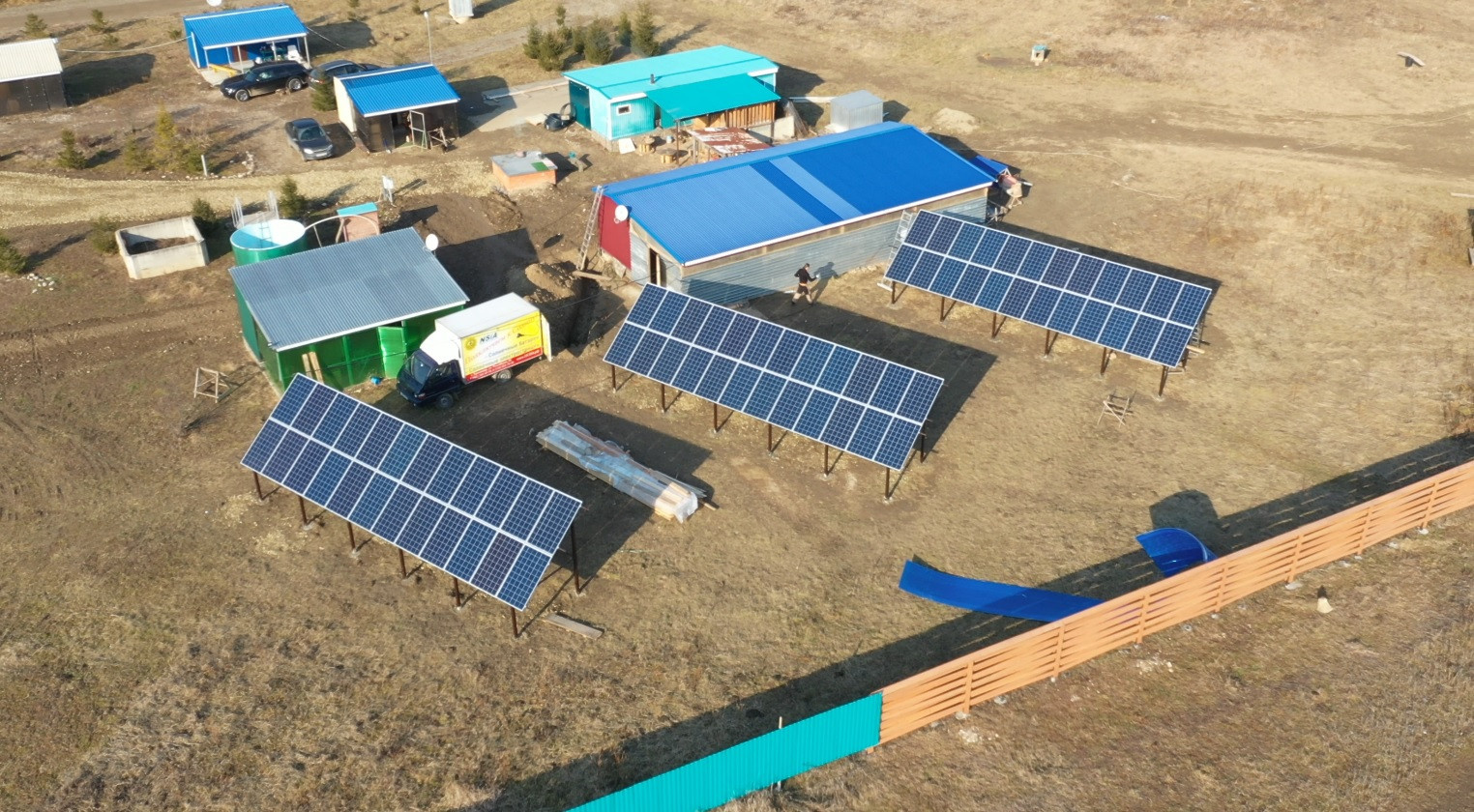 Обложка проекта: Сетевая солнечная электростанция 18 кВт