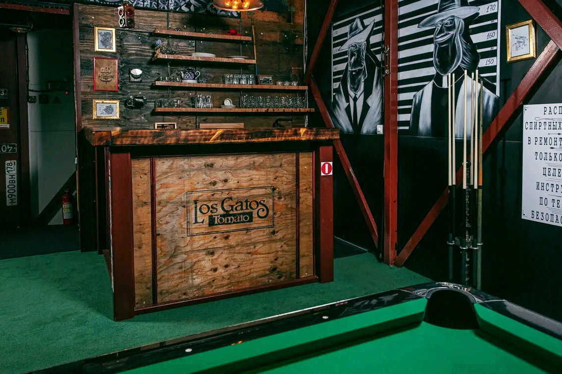 Обложка проекта: Бильярдная "Гараж-Кураж"