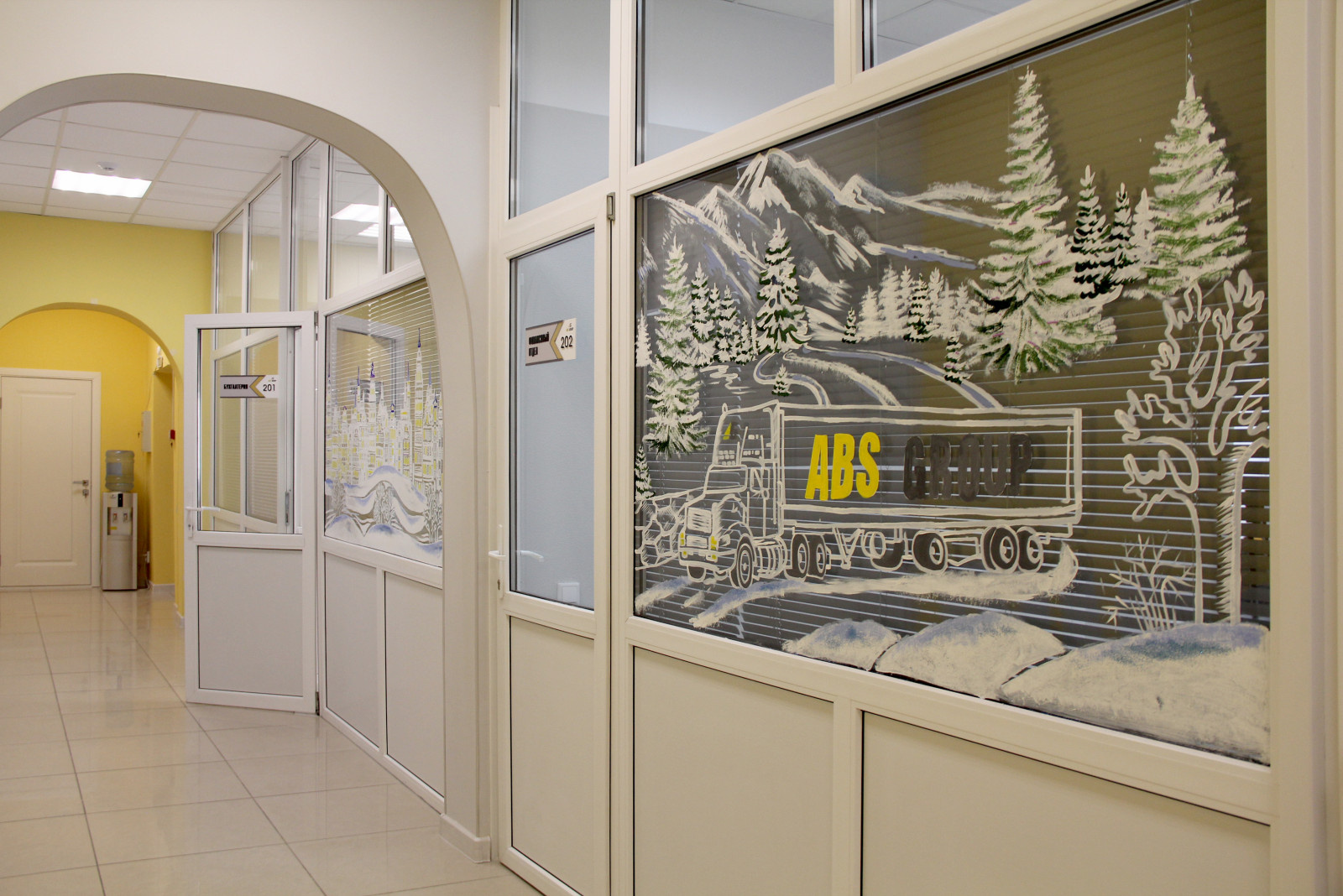 Офисное пространство компании логистики "ABS Group", 1000 кв.м.