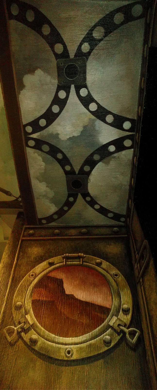 Роспись коридора