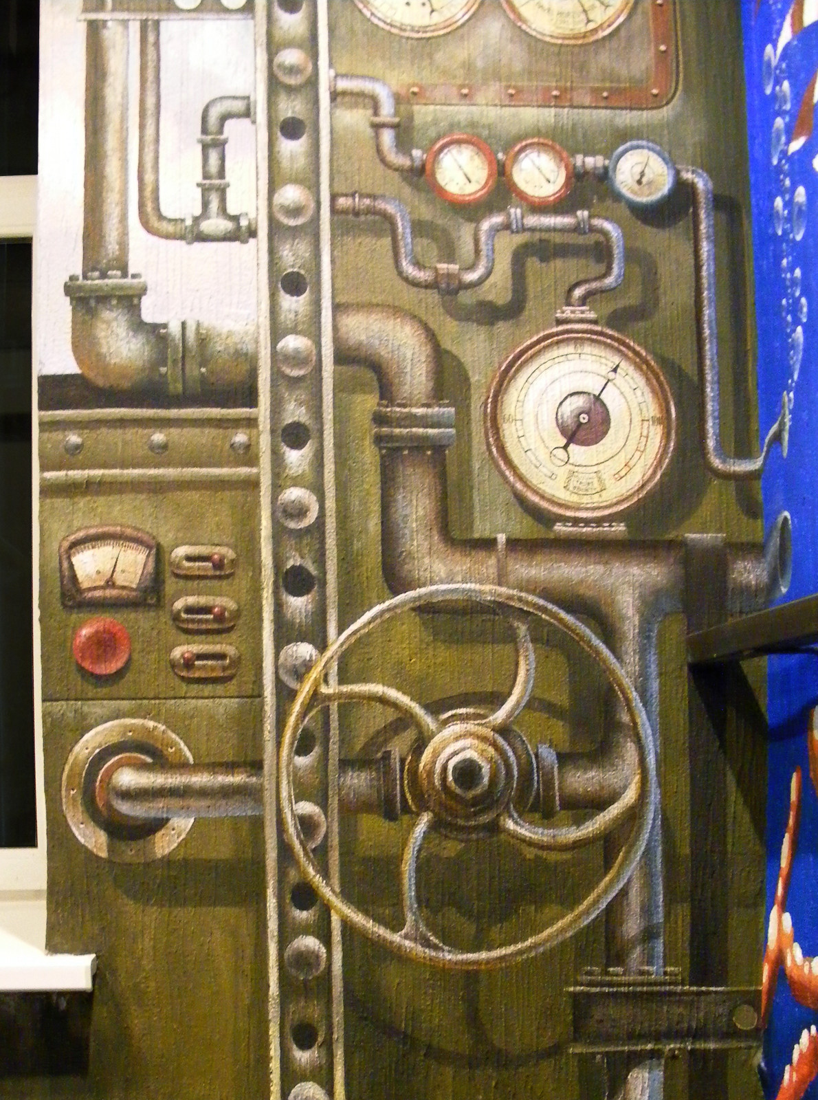 Роспись коридора