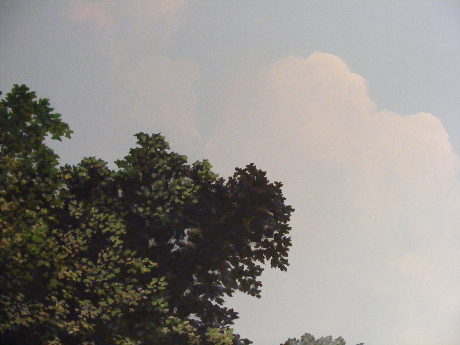 Панно в комнате отдыха загородного дома