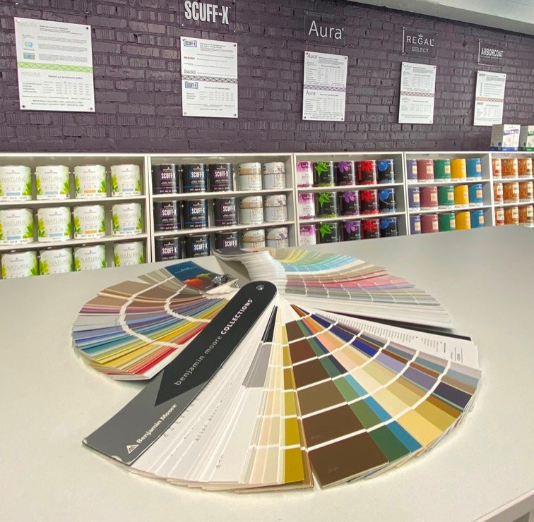 Флагманский салон Benjamin Moore в Москве в центре дизайна ARTPLAY