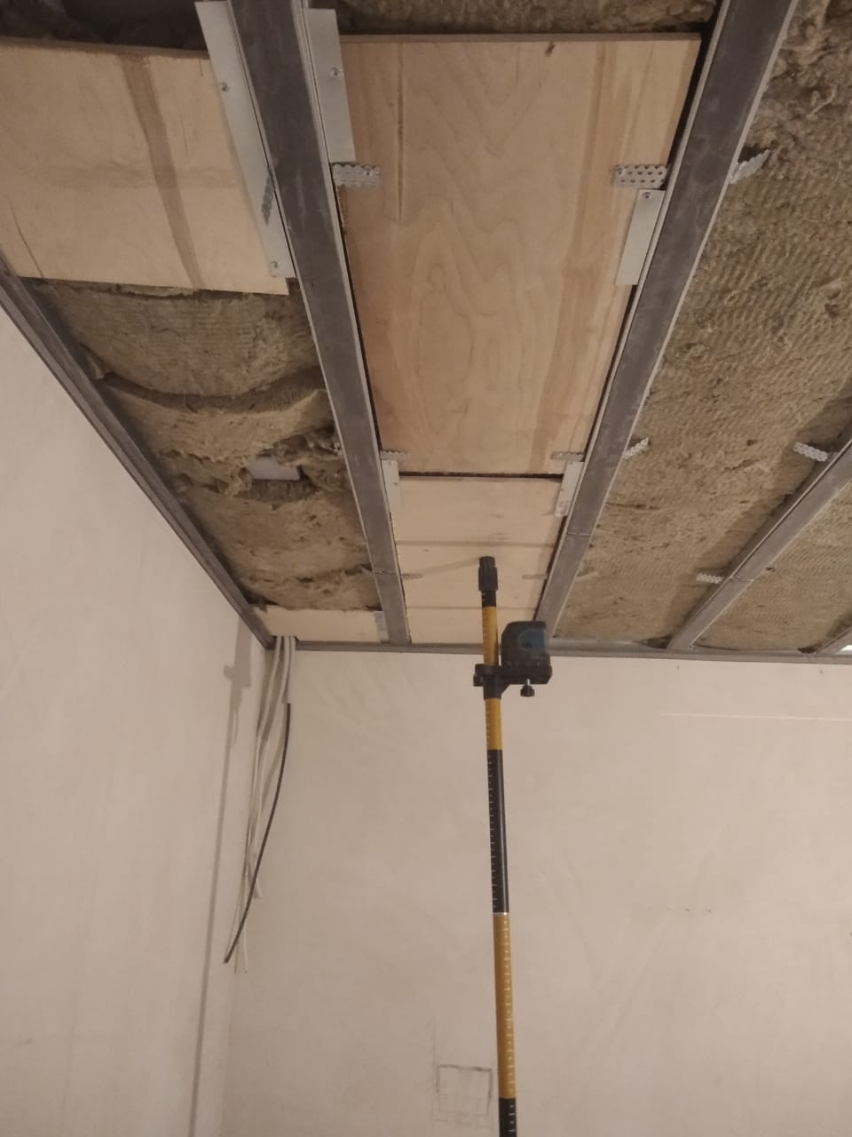 Звукоизоляция потолка и стен 151 м2 Дизельный проезд