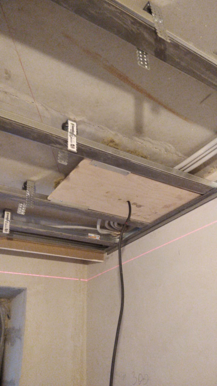 Звукоизоляция потолка и стен 151 м2 Дизельный проезд