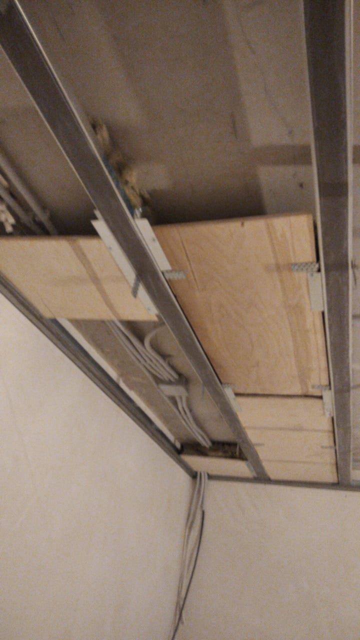 Звукоизоляция потолка и стен 151 м2 Дизельный проезд