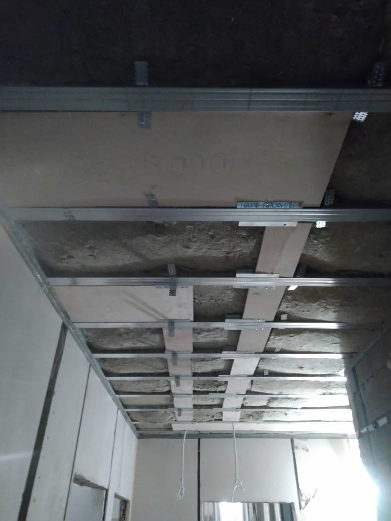 Звукоизоляция потолка и стен 151 м2 Дизельный проезд