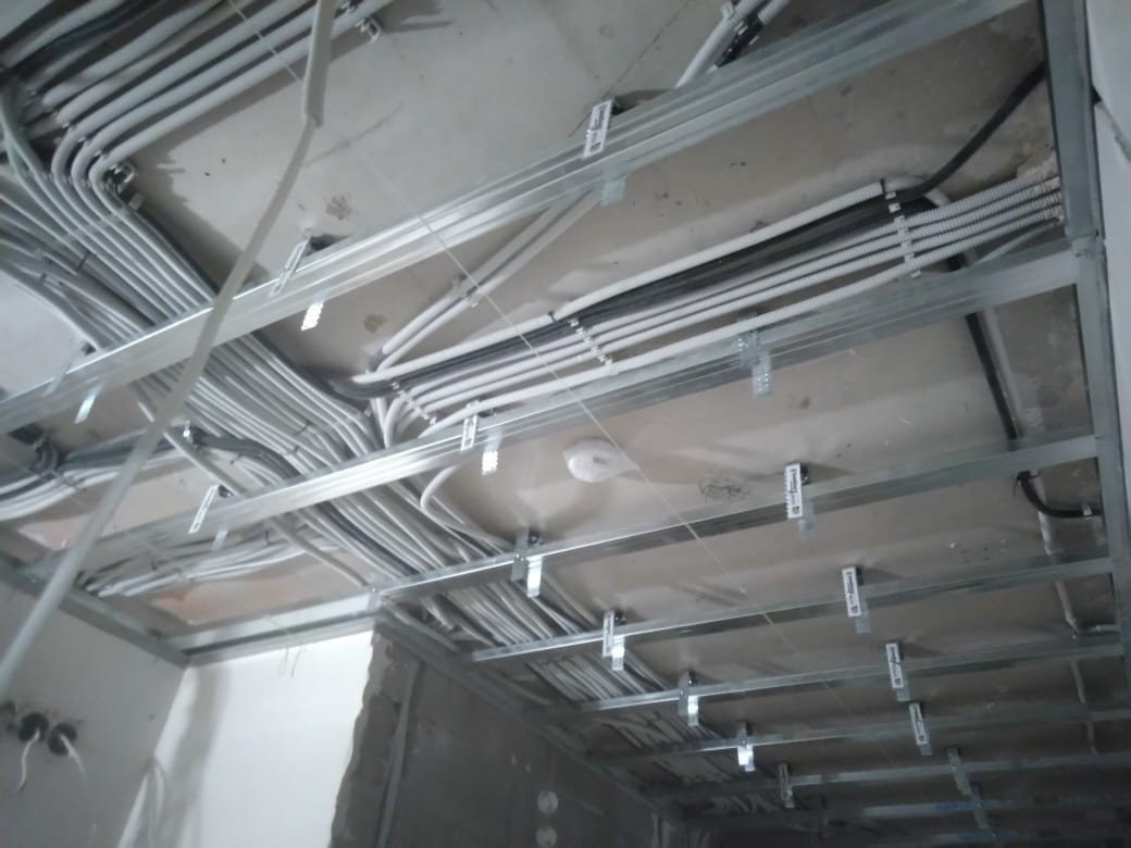 Звукоизоляция потолка и стен 151 м2 Дизельный проезд