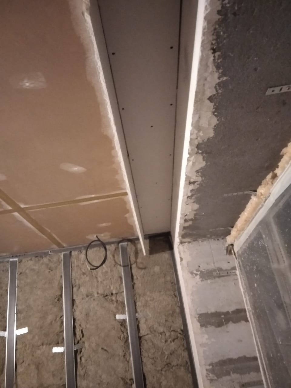 Звукоизоляция потолка и стен 151 м2 Дизельный проезд