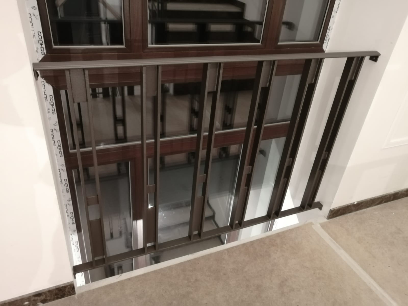 Перильное ограждение по проекту дизайнера