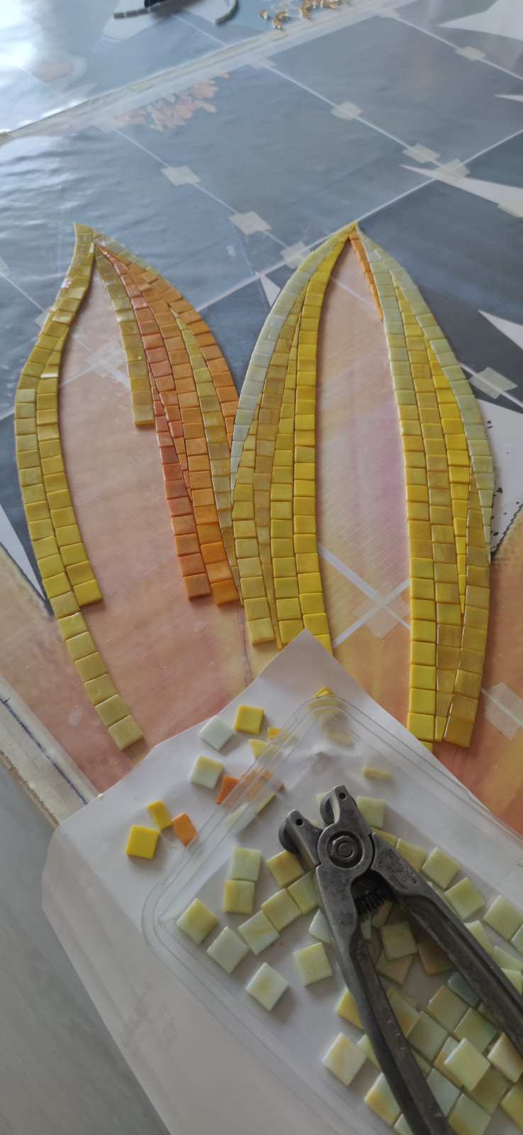 Обложка проекта: Авторское панно "Ромашки"