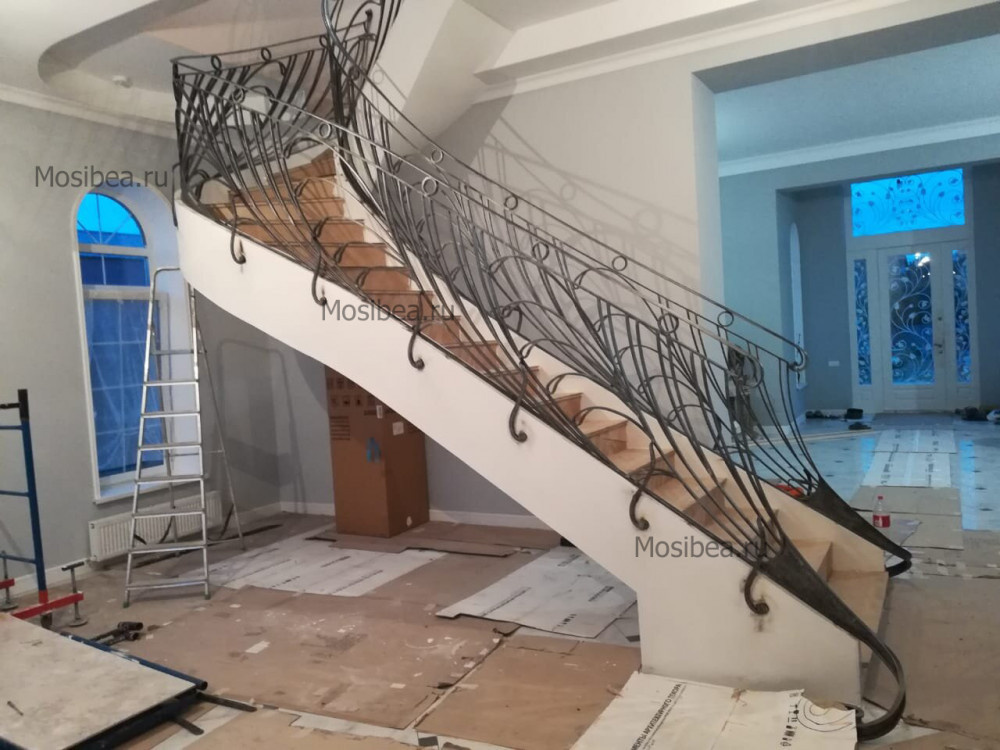 Перильное ограждение по эскизу заказчика