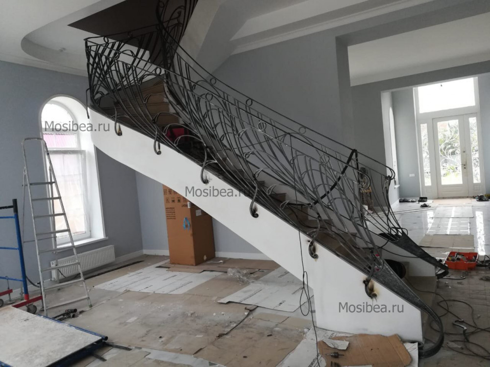 Перильное ограждение по эскизу заказчика