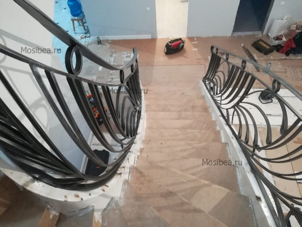 Перильное ограждение по эскизу заказчика