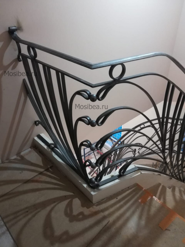 Перильное ограждение по эскизу заказчика