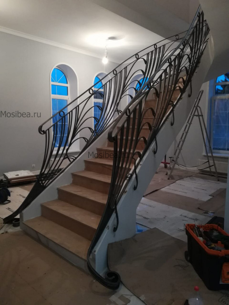 Перильное ограждение по эскизу заказчика