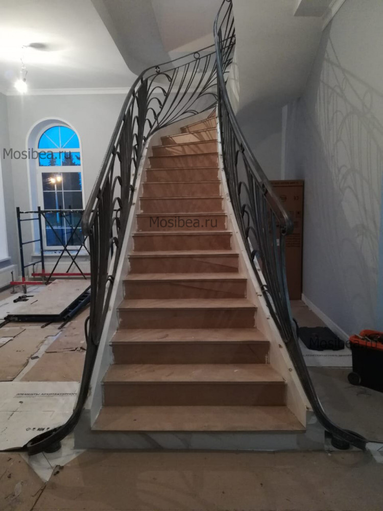 Перильное ограждение по эскизу заказчика