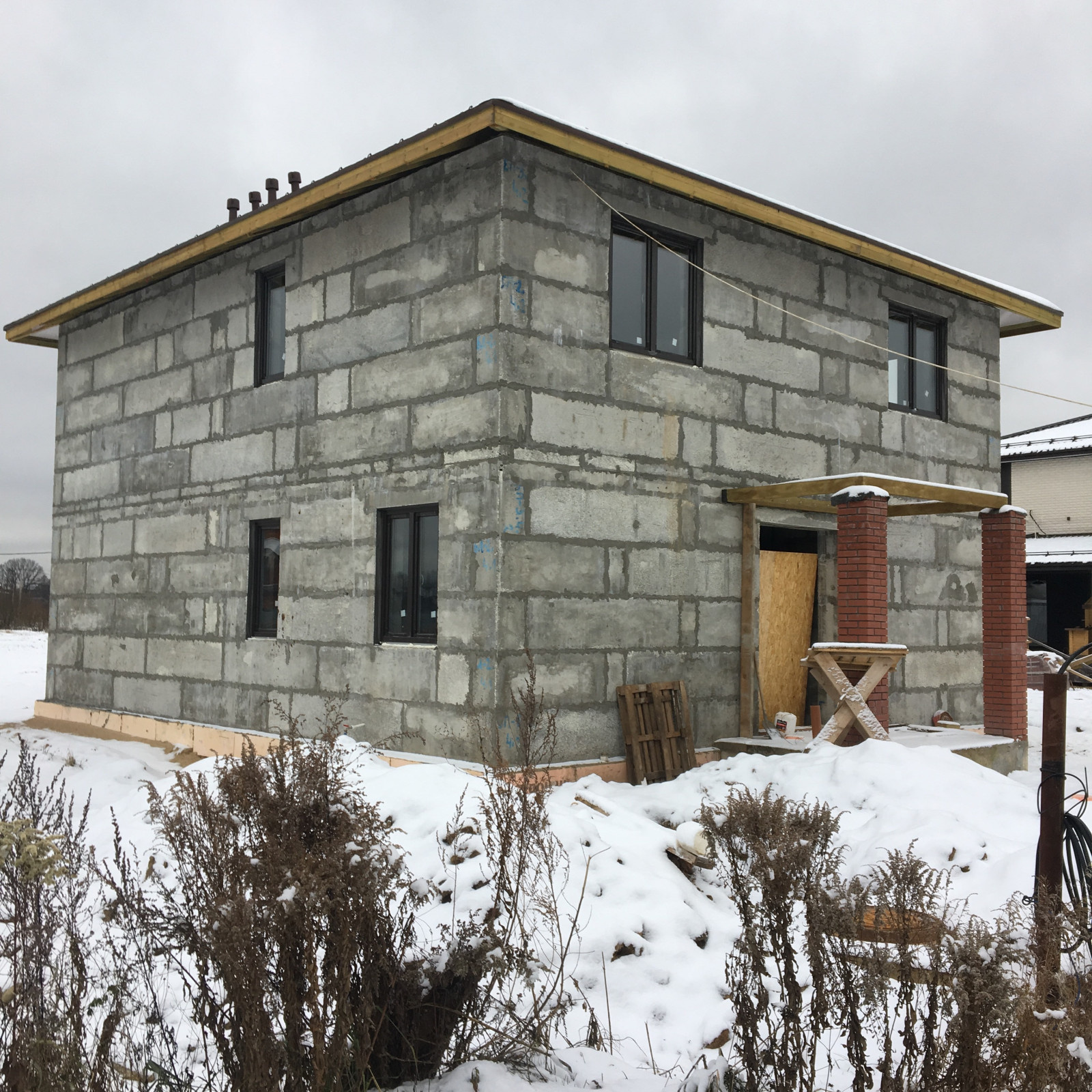 Остекление коттеджа