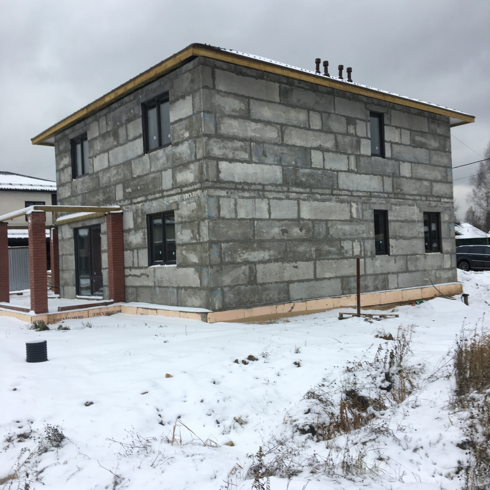 Остекление коттеджа