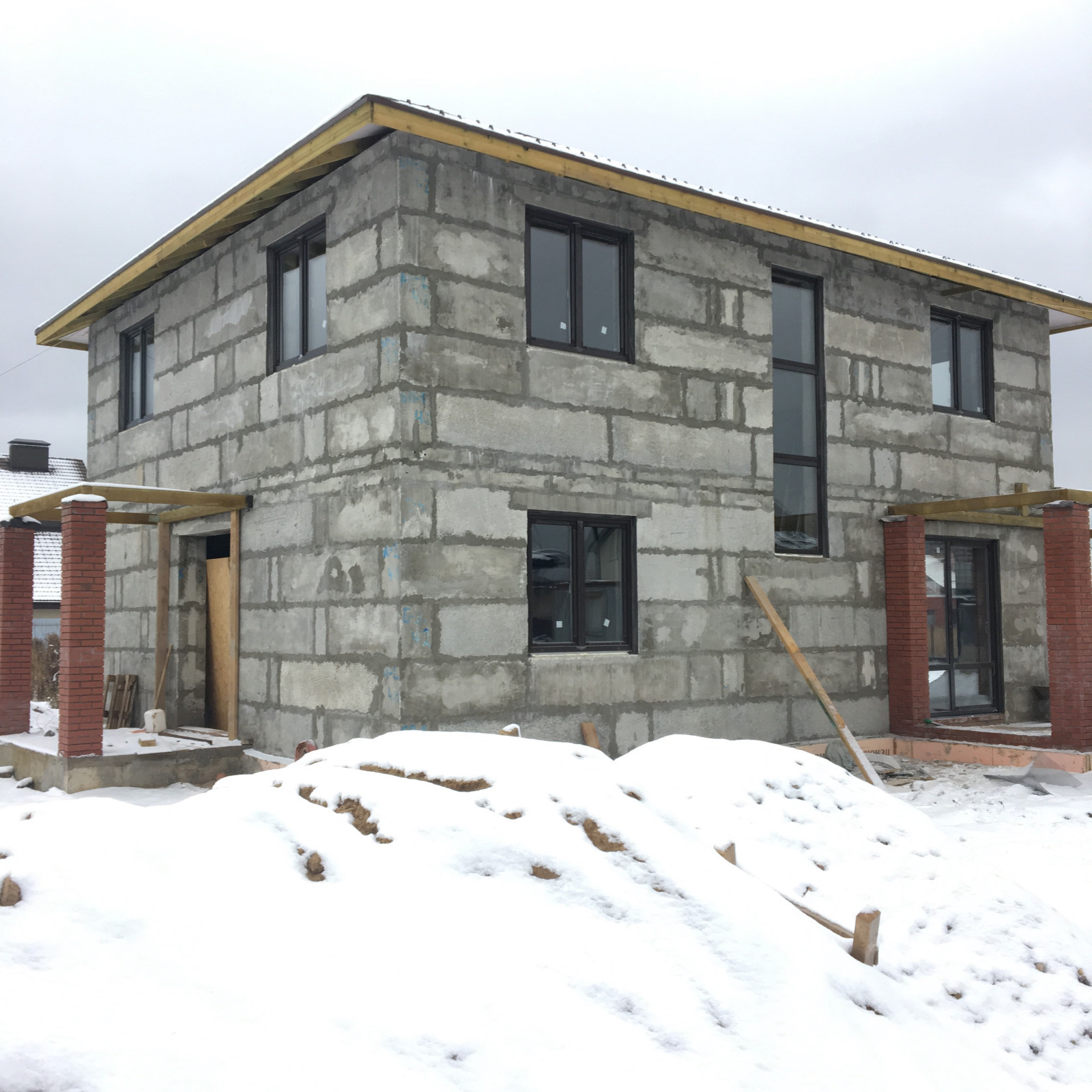 Обложка проекта: Остекление коттеджа